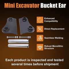 Ears and Pins Weld on 40mm 7-13/16″C-C Fit For Cat 304 303.5 Mini Excavator