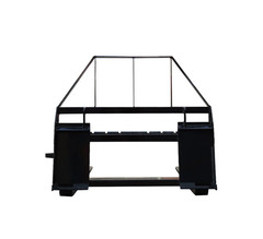 AGT Skid Steer 48” Pallet Fork Frame Quick Tach Attachments For Standard Loader