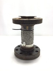 6″ Stainless Steel Braided Flexible Expansion Joint Flanged Pipe Connector