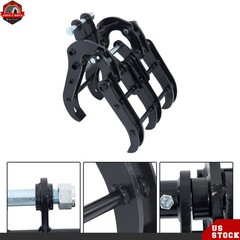 Universal Excavator Grapple Bucket – Wide Jaw Claw Attachment for Mini Diggers