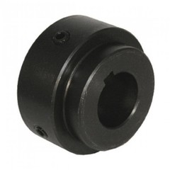 2 of 1/2″ Round Bore Weld on Hub For V Series (1-1/8″ Diameter w/ 1/8″ Keyway)
