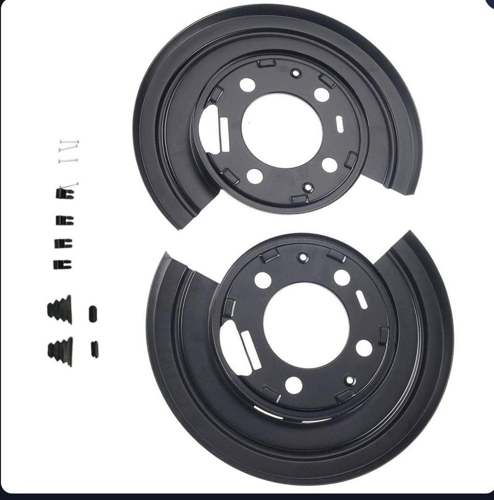 A-Premium Rear Brake Dust Shield Pair Ford F250 F350 F450 2PCS