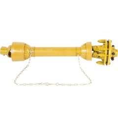 1-3/8in 6-Spline 4-Series 31.5-41in Yellow PTO Shaft with Slip Clutch