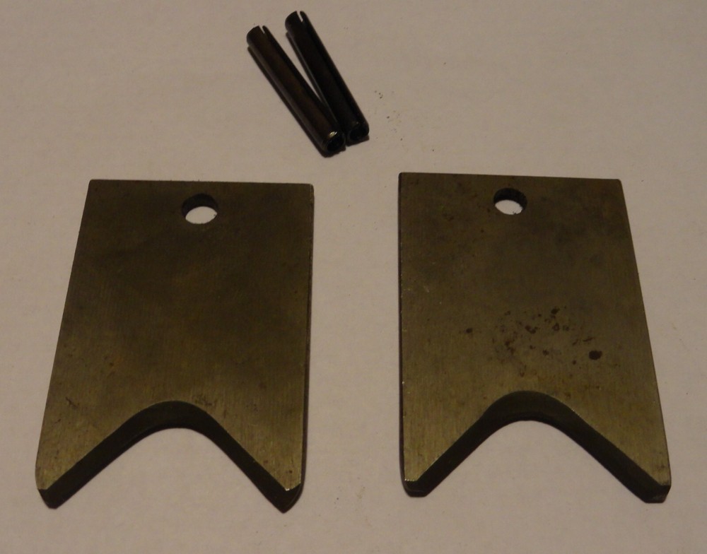 Wire Rope Cable Cutting Replacement Blades 1 1/2″ With Pin Two in Lot Free Ship