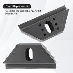 Durable Battery Hold Down Bracket Kit with Bolt, Replacement Car Battery Holder