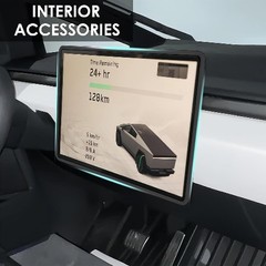 Screen Edge Protector Trim Frame Compatible with 2025 2024 Interi Color: Black