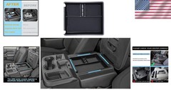Center Console Organizer For Center Console – 2019-2026 Silverado/Sierra