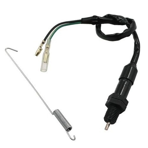 Universal Rear Brake Light Switch Kit with Spring for Motorcycles, ATVs, Scooter