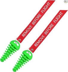 2 PCS Rubber Silencer Wash Protector with Streamer for 0.6″-1.5″ Color: Green