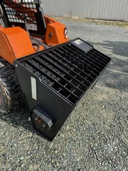 53″ Skid Steer Concrete Cement Mixer “Mix & Go” Mower King SSCM53 Hydraulic QA