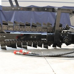 New Mini Skid Steer Loader Trencher Attachment Loader Trencher Free Shipping