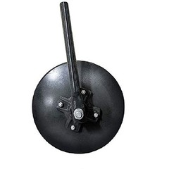 Disc Hiller 12″ Blade – 4 Hole Hub with 16″ Shank w/ 1-3/16″ Rod 33132 Farmer