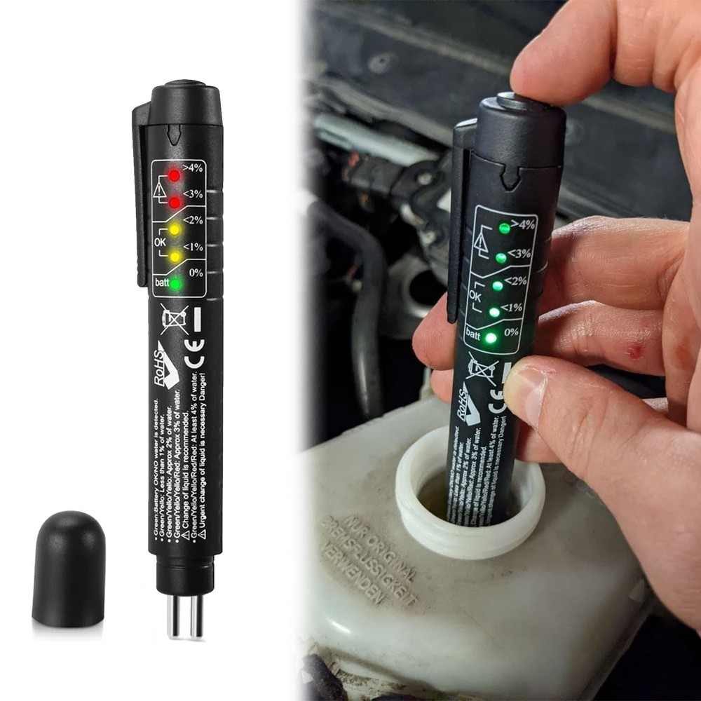 Piburth Brake Fluid Liquid Tester Pen, DOT 3/4/5.1 Diagnostic Tester…