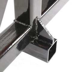 Heavy Duty Three Point Hitch 2in Receiver Trailer Hitch Fits Cat 1, Quick Hitch