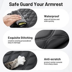 F150 Center Console Cover 2021 2026 Armrest Cushion