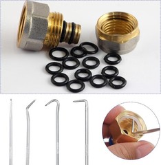 2-Pack 90-Degree O-Ring Pick Tool – Durable Oil Seal Gasket Remover for Engine B