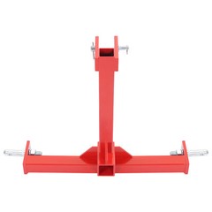 3 Point 2″ Receiver Trailer Hitch Category 1 Tractor Tow Hitch Drawbar Adapter
