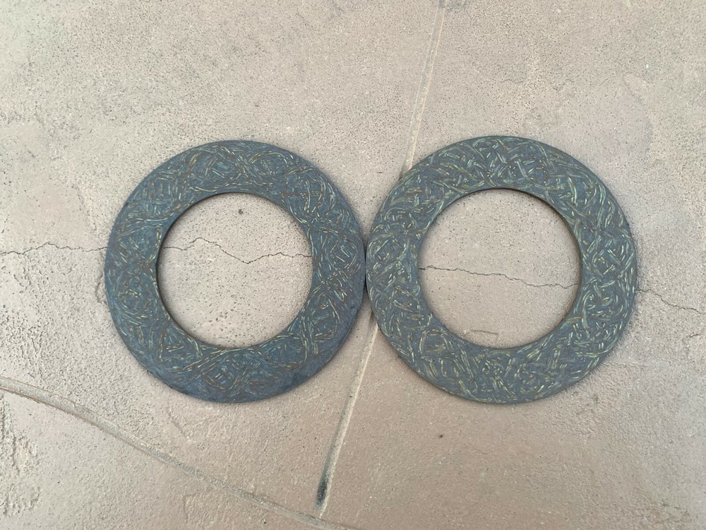 2-SLIP CLUTCH FRICTION DISC/LINING-OD5.91″ X ID3.58″ King Kutter PTO Shaft (415)