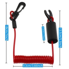 Universal Kill Switch Lanyard for Jet Ski Models 640 770 Size: For Arctic Cat