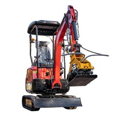 TYPHON Compatible Hydraulic Plate Compactor Attachment for Mini Excavators 1-2 T