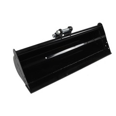 1000mm Mud Bucket for 1-1.5 Ton Mini Excavator Ditching Grading Bucket w/ Pins