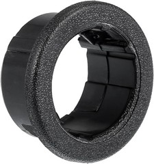Cigarette Lighter Inner Power Outlet Mounting Ring Bezel in Durable Black Plasti