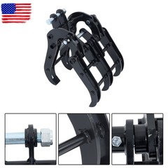 0.8 T -1.5 T Mini Excavator Attachment Grapple Wide Opening Grabber Attachment