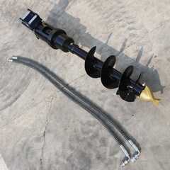 200mm Auger Drill 25mm Pin for 1-2T Mini Excavator free shipping 2026 NEW