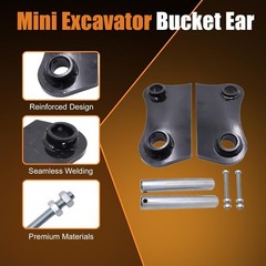 Ears and Pins Weld on 40mm 7-13/16″C-C Fit For Cat 304 303.5 Mini Excavator