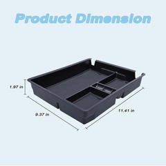 Center Console Organizer For Center Console – 2019-2026 Silverado/Sierra