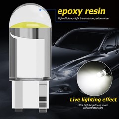 30-Pack 194 LED Bulbs 6000K White, 168 2825 W5W T10 Wedge COB LED Color: Green