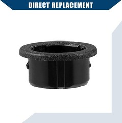 Cigarette Lighter Inner Power Outlet Mounting Ring Bezel in Durable Black Plasti