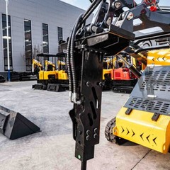 45model Hydraulic Breaker Hammer Attachment for Mini Skid Steer Loader Free Ship