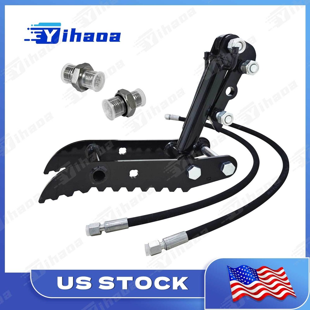 Mini Excavator Attachment Three Holes Hydraulic Clip Thumb for Small Digger