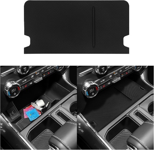 Center Console Compartment Cover for 2021-2026 F150 & 2022-2025 Lightning XLT Ac