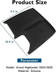Wireless Charging Anti-Slip Mat for Grand Highlander 2024 2025 2026 Accessories