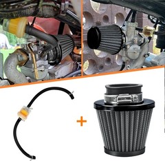35mm Air filter Fuel Line Kit for 110cc 125cc Dirt Pit bike Four Wheeler Quad AT