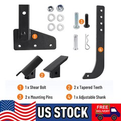 Racewill Hitch Lawn Mounted Ripper for ATV/UTV Tractor with 2 inch Receivers New