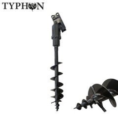 Mini Excavator Attachment Hydraulic Auger 7.8in Dia Earth Drilling Hole Attchmen