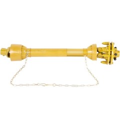 1-3/8in 6-Spline 4-Series 31.5-41in Yellow PTO Shaft with Slip Clutch