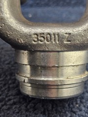 Weasler 702-350 Tube Weld Round Bore Yoke For 2-1/8″ Tube Size 0.083 MM Wall 35N