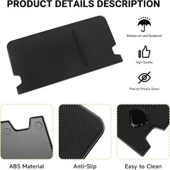 Center Console Compartment Cover for 2021-2026 F150 & 2022-2025 Lightning XLT Ac