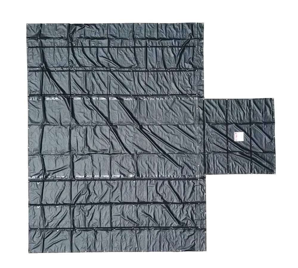Mytee Products Truck Flatbed Trailer Tarps Combination Lumber Tarp 24×27 (8′ …