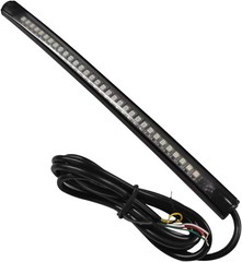 Universal 8″ Flexible Waterproof LED Strip Tail Brake Stop Light Bar for Car, Mo
