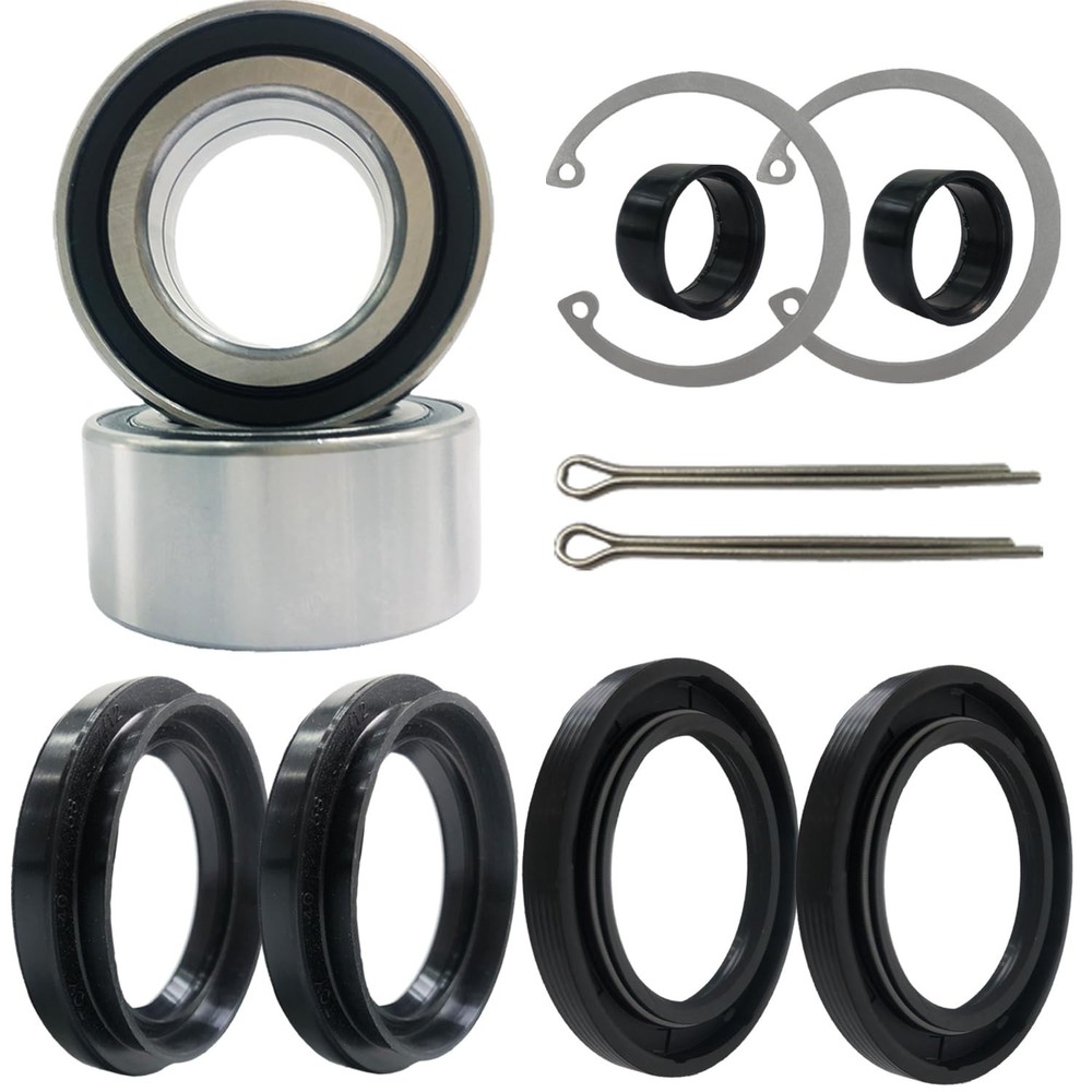 Front Wheel Bearing & Seal Kit Fit for ATV Foreman 400 450 500 Rubicon 500 Ri…