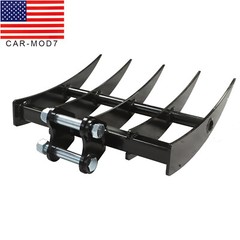 Rake Attachment for Mini Excavator One Ton to 1.5Ton Digger in Stock USA