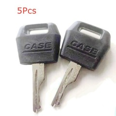 set of 5 Ignition key for Case Tractor BACKHOE LOADER Dozer Skid Steer Combine