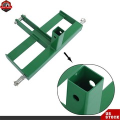For CAT 1 Tractor W/Suitcase Weight Brackets 3 Point 2″ Receiver Hitch Drawbar