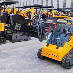 Stump Grinder Attachment Fit with Dingo Mini Skid Steer Loader
