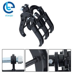 Wide Opening Excavator Grapple for Compact Diggers -Quick Attach